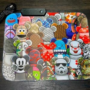 BearBrick mouse pad with solid led light